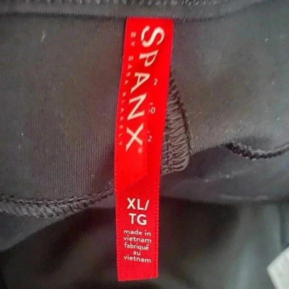 Spanx Black Ponte Skinny Pull On Pants - Picture 4 of 5